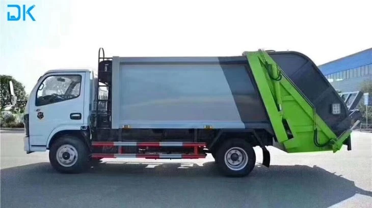 6 Cubic Meter Garbage Compactor Truck
