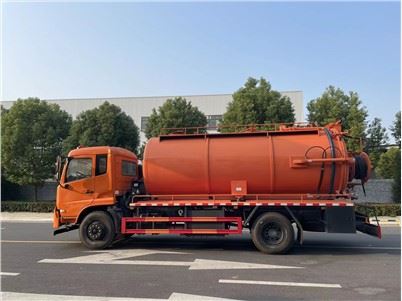 15 M3 Yüksek Basınçlı Kanalizasyon Emme Kamyonu